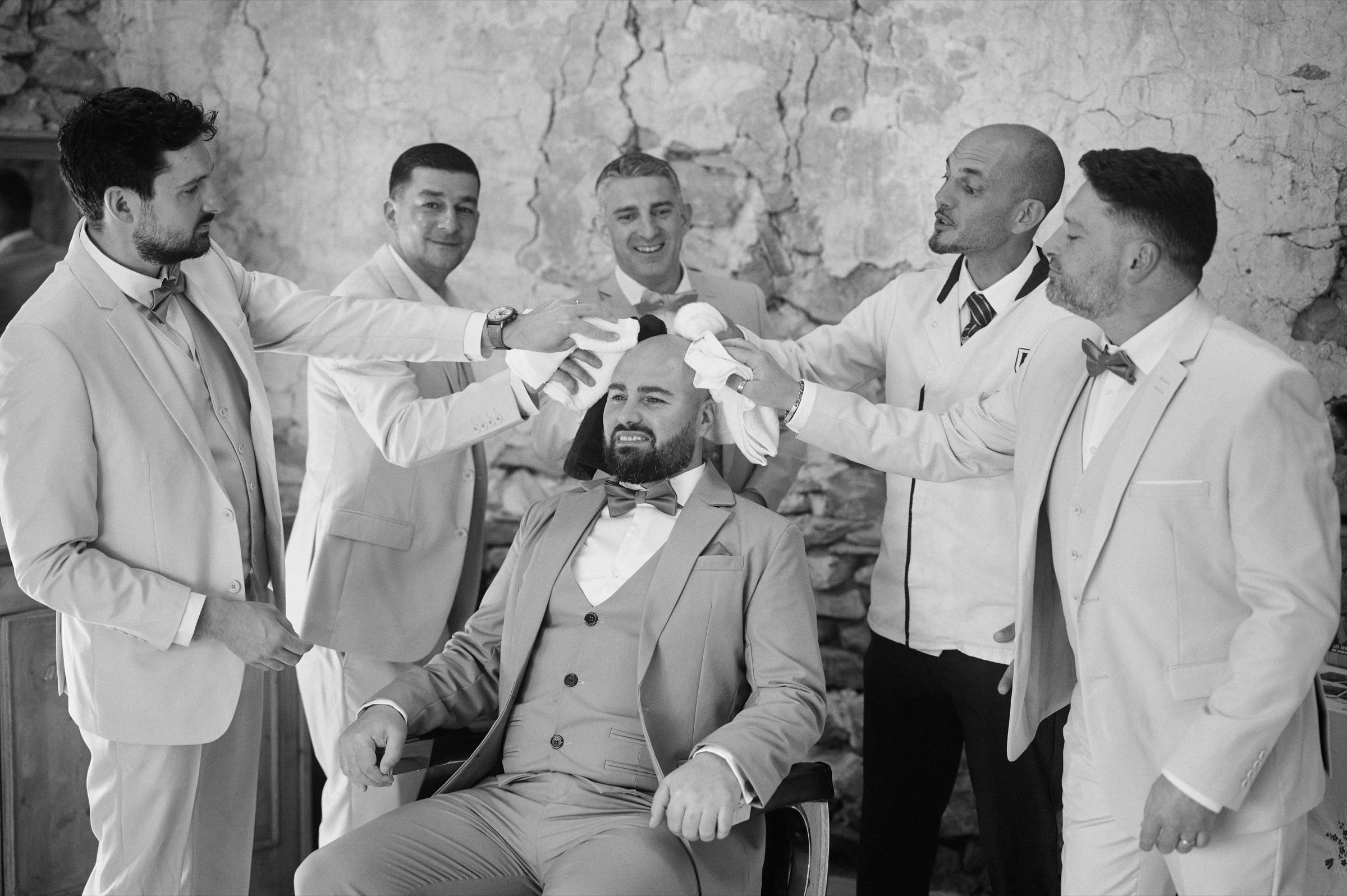 Julien Lebobe en prestation lors d'un gala