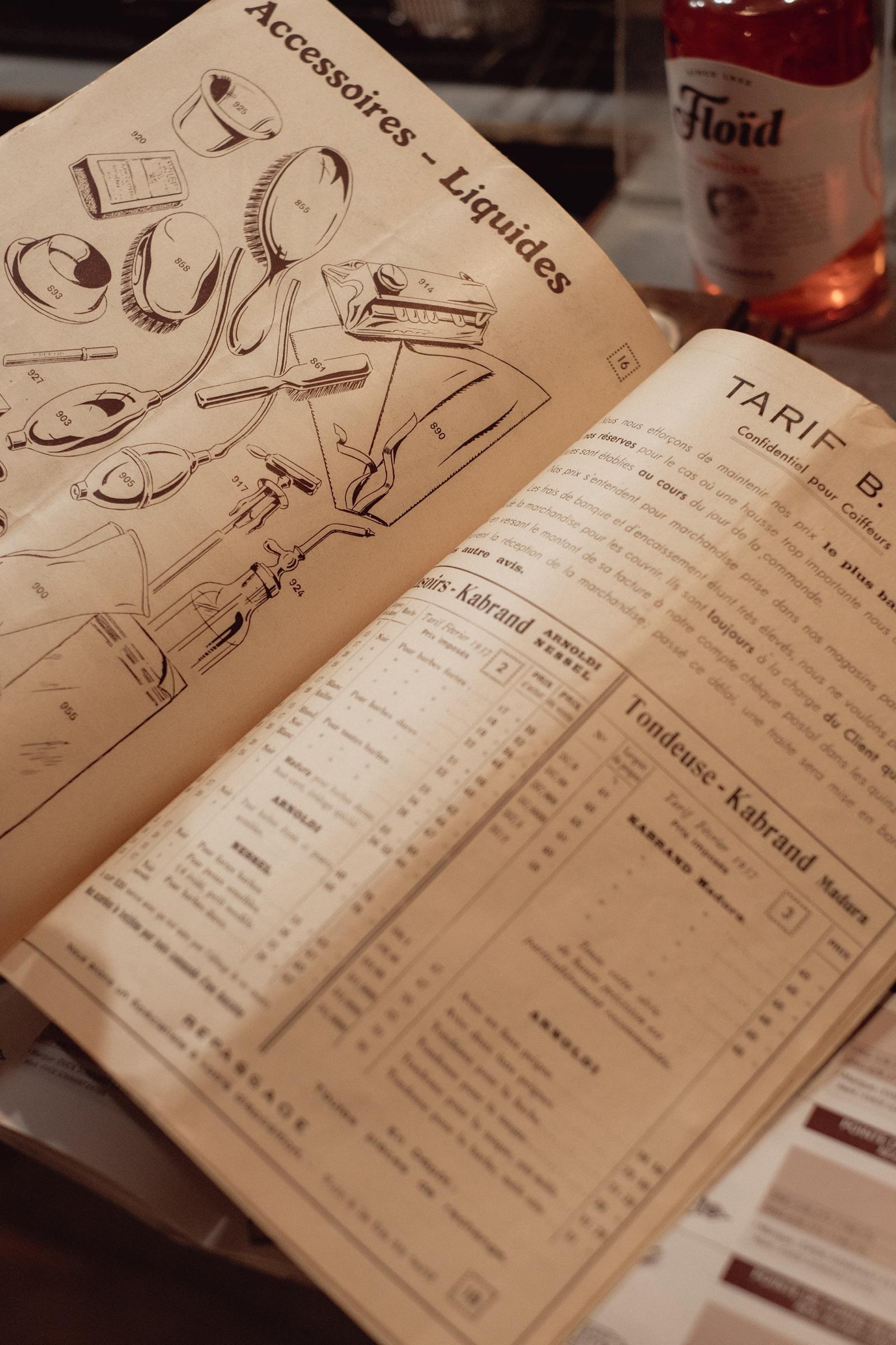 Collection privée — rasoirs et outils de maîtres-barbiers